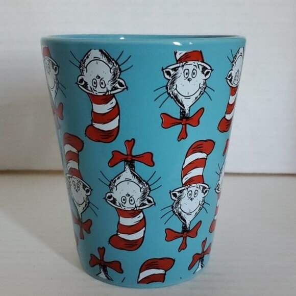 12 oz DR Seuss Cat in the Hat CERAMIC Cup Mug Coffee Tea Hot Cocoa Chocolate - Picture 3 of 11